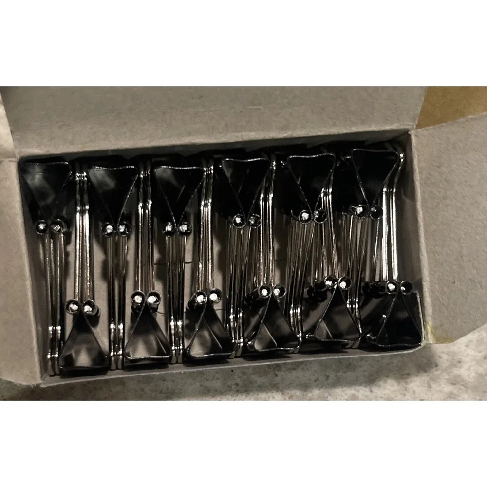 6 Boxes Quill Small Binder Clips 12 Count Each 72 Total Small 3/4